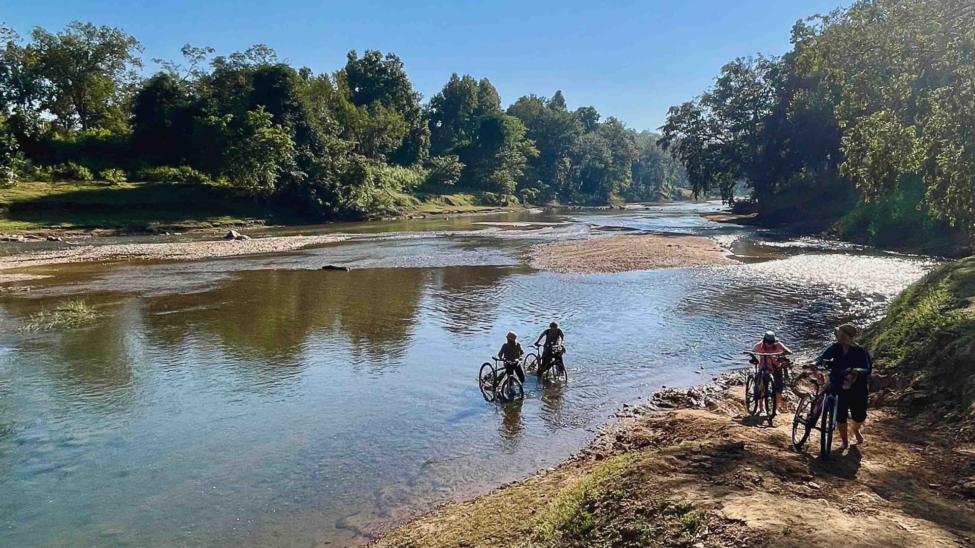 What’s it like cycling 150 kilometers through India’s prime tiger territory?