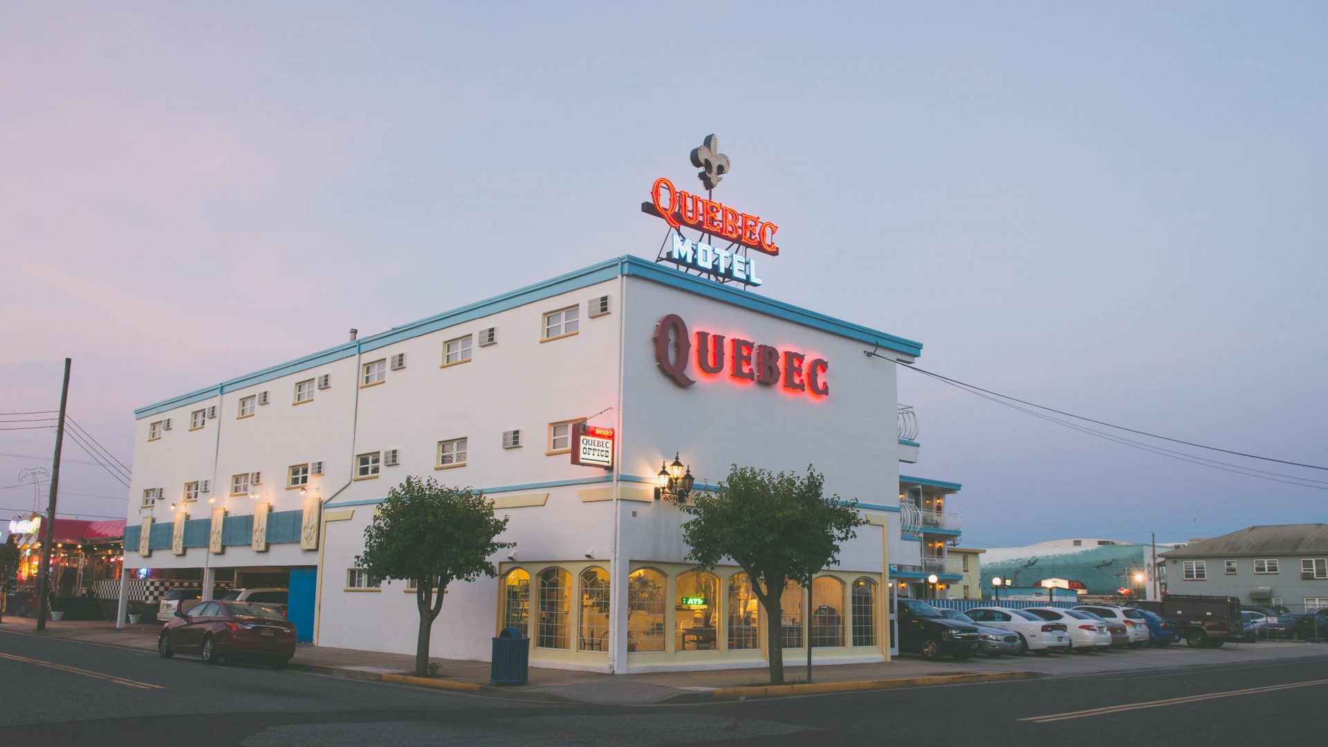 Motel Quebec catered to none other than the Quebecois who would come in large numbers to visit Wildwood in the summer months.